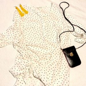 H&M Polka Dot Shirt Dress